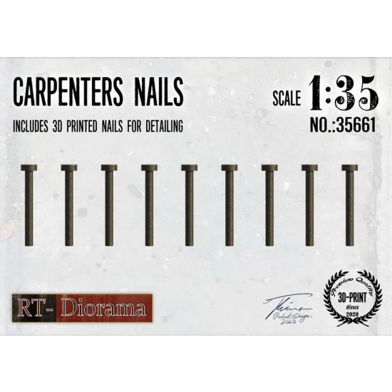 RT Diorama 35661 1/35 Carpenters Nails - Scenics & Diorama