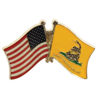 USA Gadsden Don't Tread on Me Lapel Pin 503465 - Ruffin Flag Company
