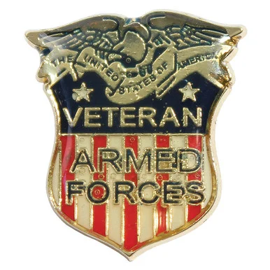 Veteran Armed Forces Lapel Pin 503236 - Ruffin Flag Company
