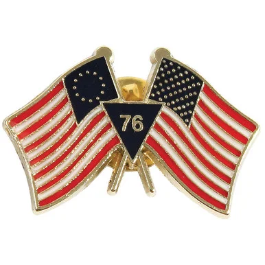 U.S. Flag/Betsy Ross Flag Lapel Pin - Ruffin Flag Company