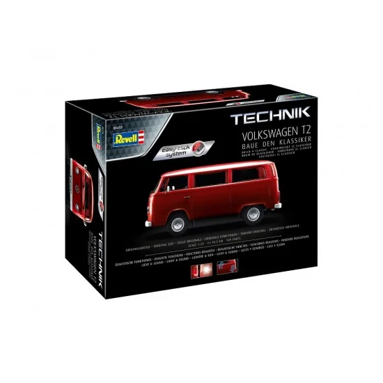 Revell 459 1/24 Volkswagen T2 Bus Technik kit (simple Plug-in)