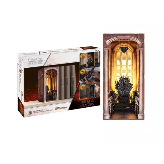 Revell 531 Game of Thrones House of the Dragon Iron Throne Book Nook Tiny Adventure - Sci-fi & Educational Toys