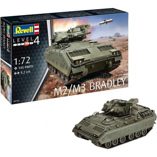 Revell 3143 1/72 US Army M2/M3 Bradley - Military Vehicles & Tanks