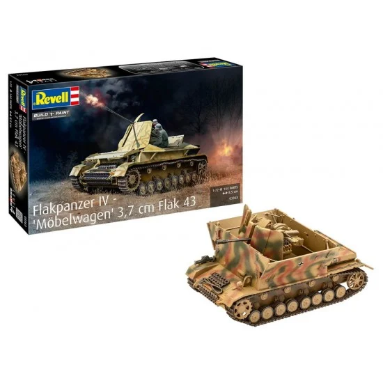 Revell 3363 1/72 Flakpanzer IV - ''Mobelwagen'' 3.7 cm Flak 43