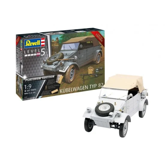 Revell 3500 1/9 Kubelwagen Typ 82 Platinum Edition - Military Vehicles & Tanks
