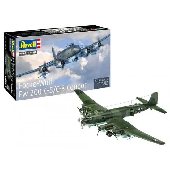 Revell 3777 1/72 Focke-Wulf Fw 200 C-5-C-8 Condor