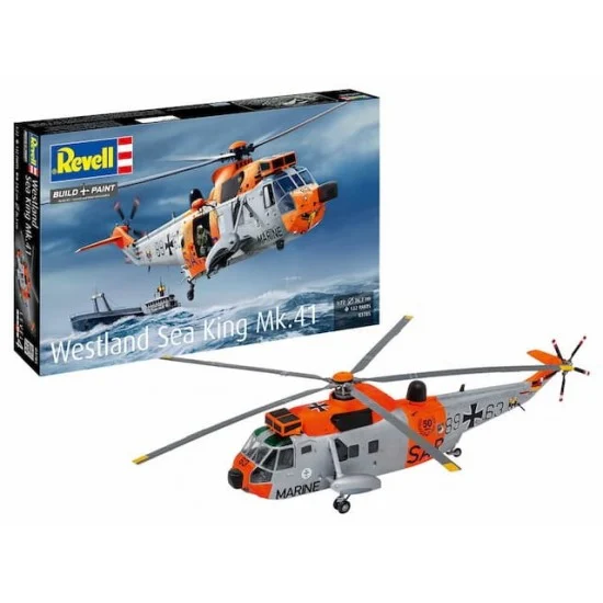 Revell 3785 1/72 Westland Sea King Mk. 41 - Model Planes