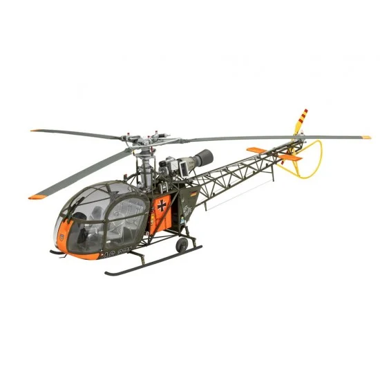 Revell 3804 1/32 Aerospatiale Alouette II Light Helicopter - Model Planes