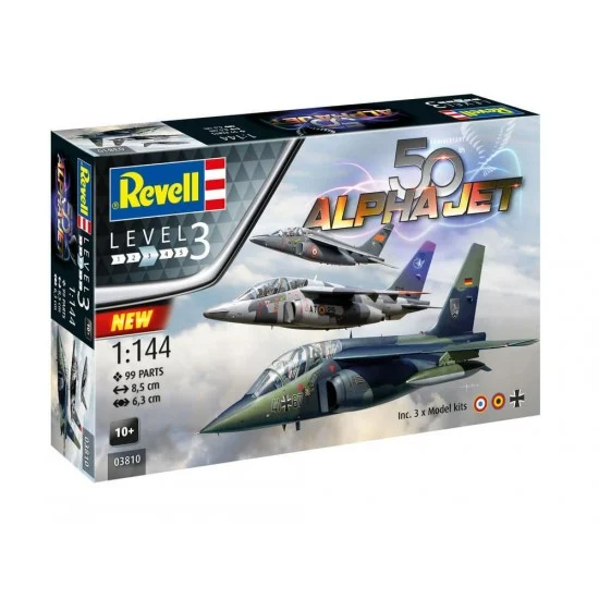 Revell 3810 1/144 50th Anniversary "Alpha Jet" - Model Planes