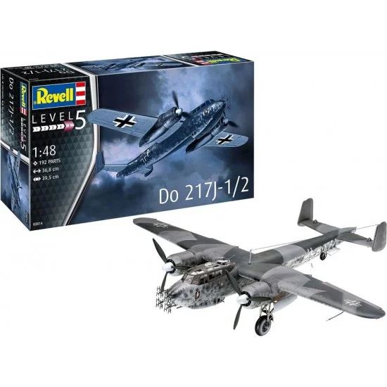 Revell 3814 1/48 Dornier Do 217J-1/2 Aircraft
