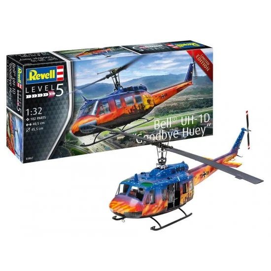 Revell 3867 1/32 Bell Uh-1D "Goodbye Huey"
