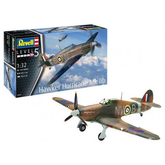 Revell 4968 1/32 Hawker Hurricane MK IIB - Model Planes