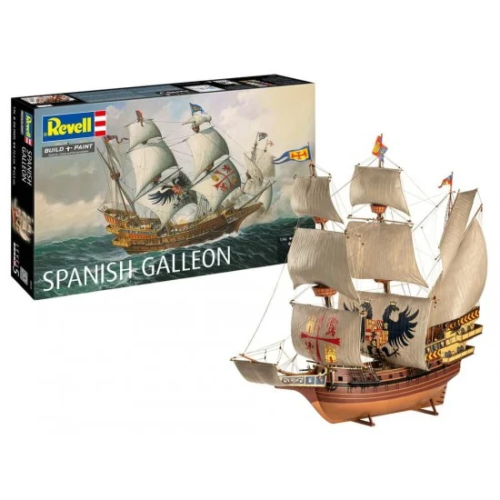 Revell 5620 1/96 Spanish Galleon - Model Ships & Boats