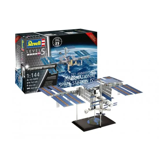 Revell 5651 1/144 Geschenkset 25th Anniversary ISS Platinum Edition - Military Vehicles & Tanks
