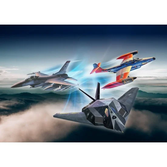 Revell 5670 1/72 US Air Force 75th Anniversary (3 kits w/paints, glue) - Model Planes