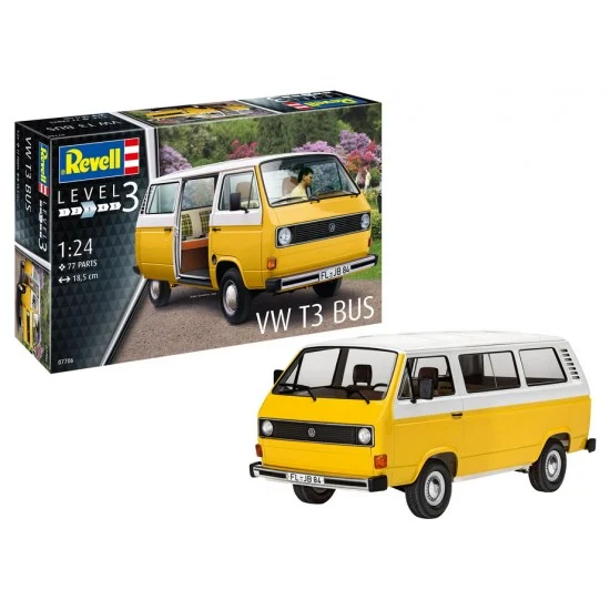 Revell 7706 1/24 VW T3 Bus - Model Cars