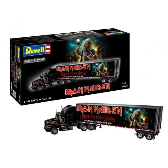Revell 7740 1/32 Tour Truck ''Iron Maiden'' - Model Cars