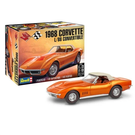 Revell 14572 1/25 '68 Corvette L-88 Roadster