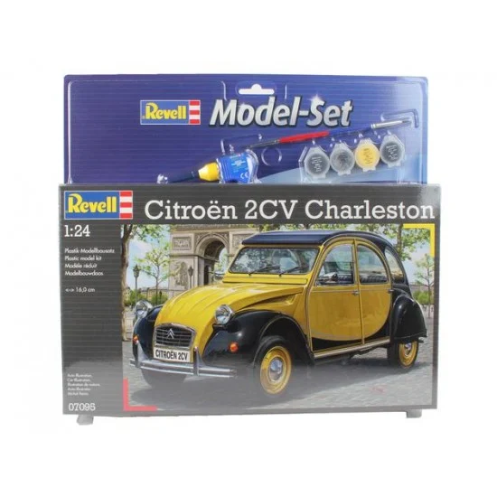 Revell 67095 1/24 Citroen 2CV Charleston Model Set - Model Cars