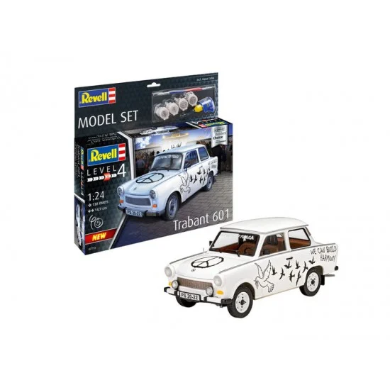 Revell 67713 1/24 Trabant 601S "Builder's Choice" Model Set - Model Cars