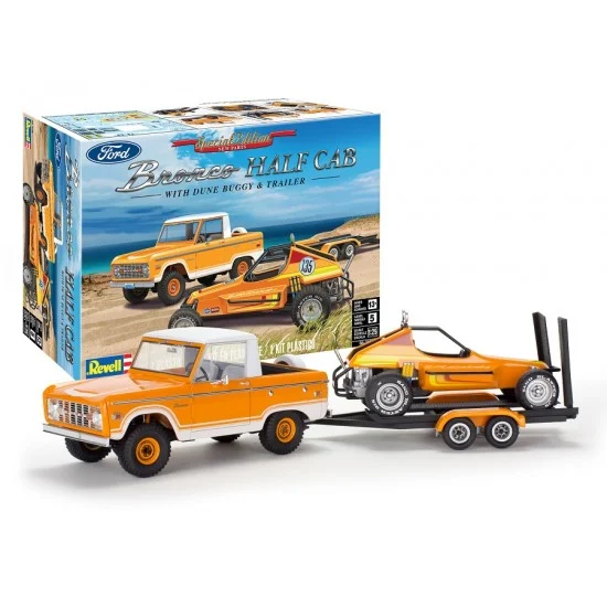 Revell 85-7228 1/25 Ford Bronco Half Cab Sandman II