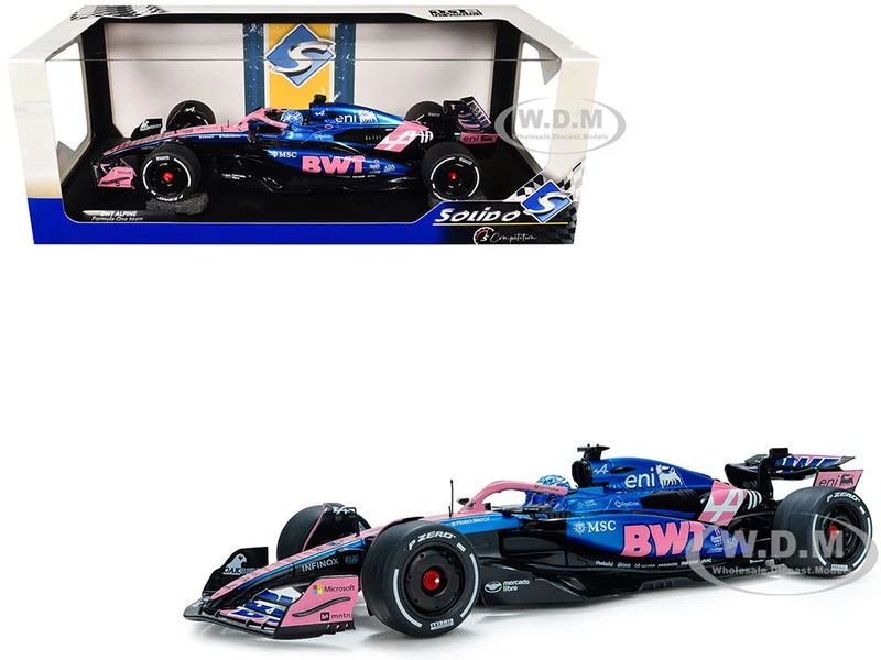 Alpine A525 #10 Pierre Gasly "BWT" Formula One F1 "Bahrain GP" (2025) "Competition" Series 1/18 Diecast Model Car by Solido - Formula 1 Models