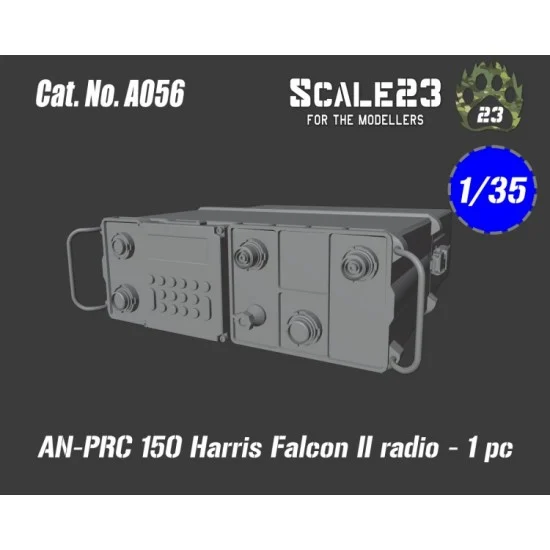 Scale23 35-A056 1/35 AN-PRC 150 Harris Falcon II Radio (1pc)