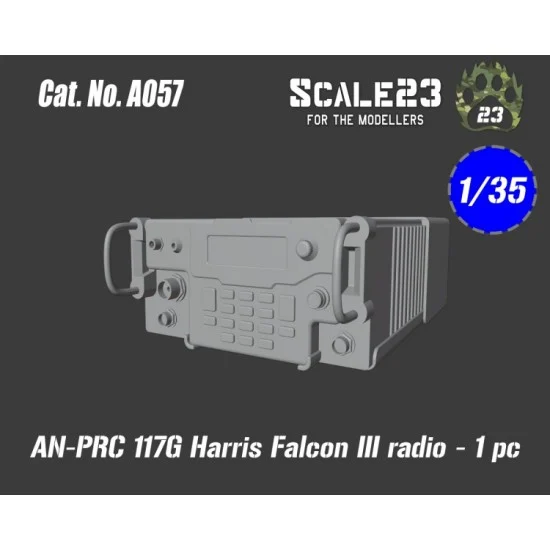 Scale23 35-A057 1/35 AN-PRC 117G Harris Falcon III Radio (1pc)