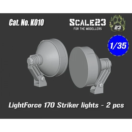 Scale23 35-K010 1/35 Lightforce 170 Striker Lights (2pcs)