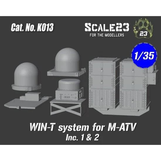 Scale23 35-K013 1/35 Win-T System For M-ATV (Inc. 1 and 2)