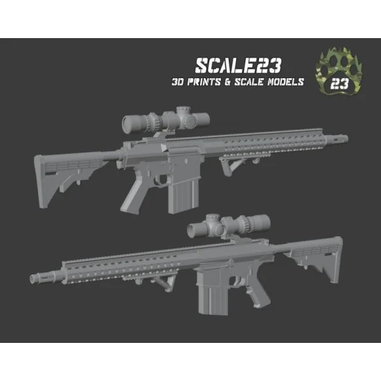 Scale23 35-U026 1/35 SR-25 / M110 (2pcs) Rifle