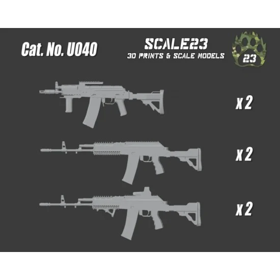 Scale23 35-U040 1/35 Weapon Set 'Beryl Familia 2004' - 1Set