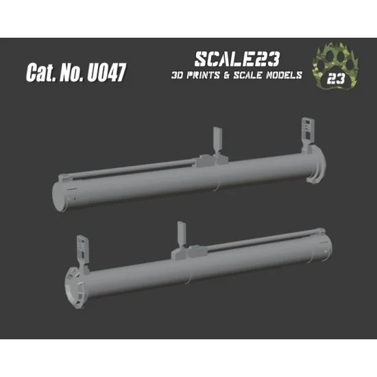 Scale23 35-U047 1/35 RPG-26 (2pcs) Anti-tank Rocket-propelled Grenade (RPG) Launcher