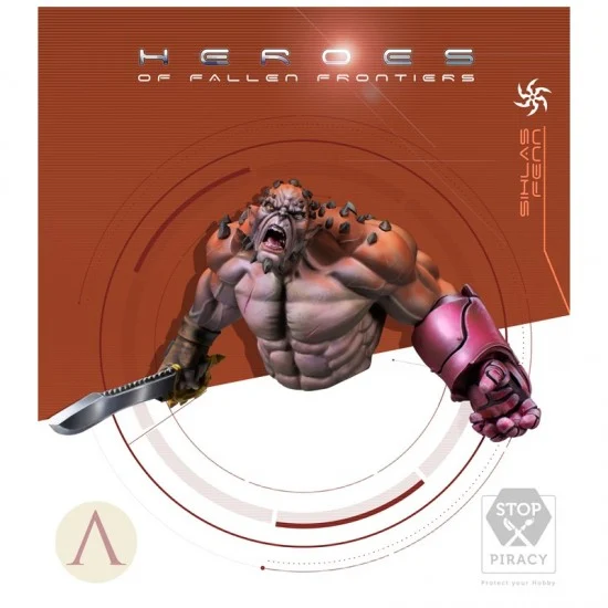 Scale75 HFF005 1/10 Heroes of Fallen Frontiers Shilas Fenn Resin Bust - Model Figures