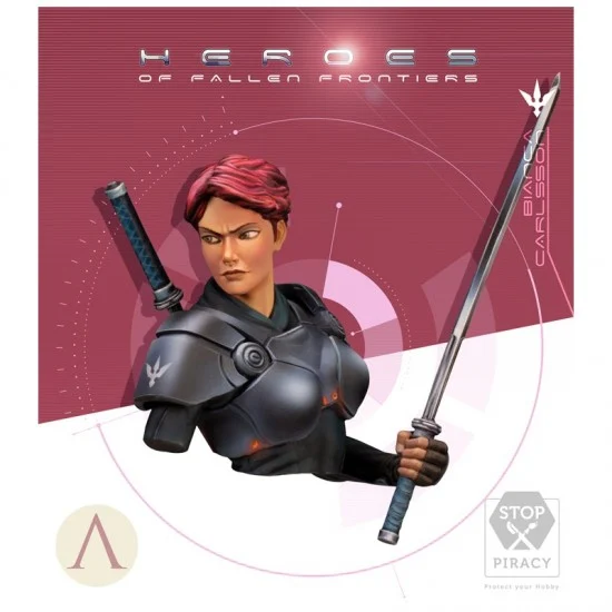 Scale75 HFF006 1/10 Heroes of Fallen Frontiers Bianca Carlsson Resin Bust - Model Figures