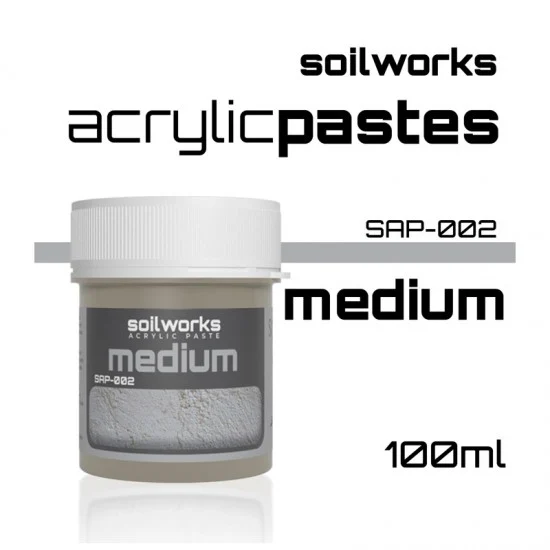 Scale75 SAP002 [Soil Works] Acrylic Pastes - Medium (100ml)