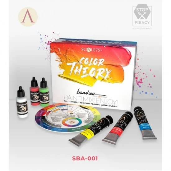 Scale75 SBA001 Acrylic Paints Set - Colour Theory Banshee (11x 20ml, 7x 17ml)