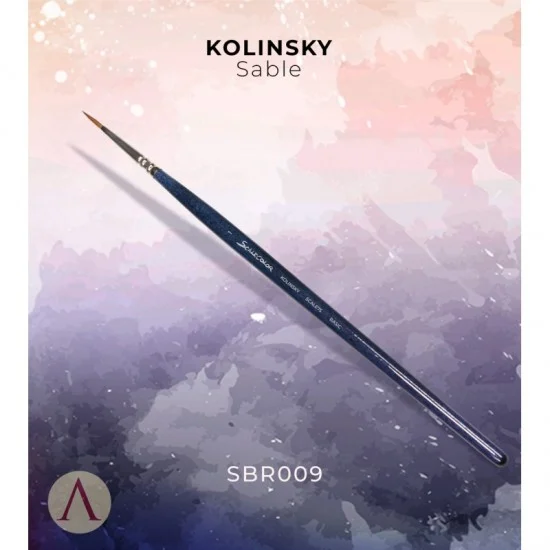 Scale75 SBR009 Miniatures Basic - Kolinsky Sable Brush 1 (dia. 1.43mm)