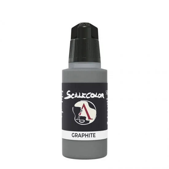 Scale75 SC03 Acrylic Paint - Scale Color #Graphite (17ml, Super-Matt Finish)