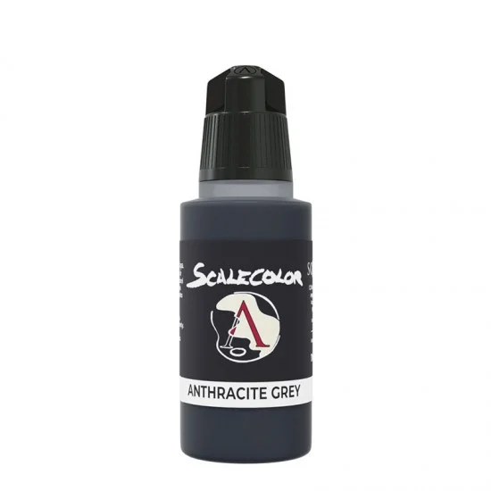 Scale75 SC04 Acrylic Paint - Scale Color #Anthracite Grey (17ml, Super-Matt Finish)