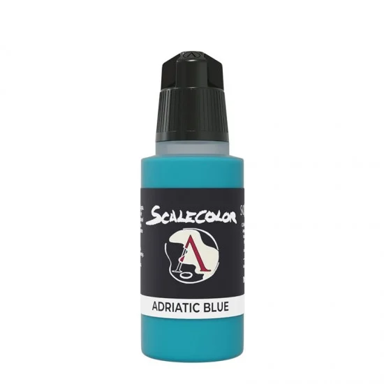 Scale75 SC15 Acrylic Paint - Scale Color #Adriatic Blue (17ml, Super-Matt Finish)