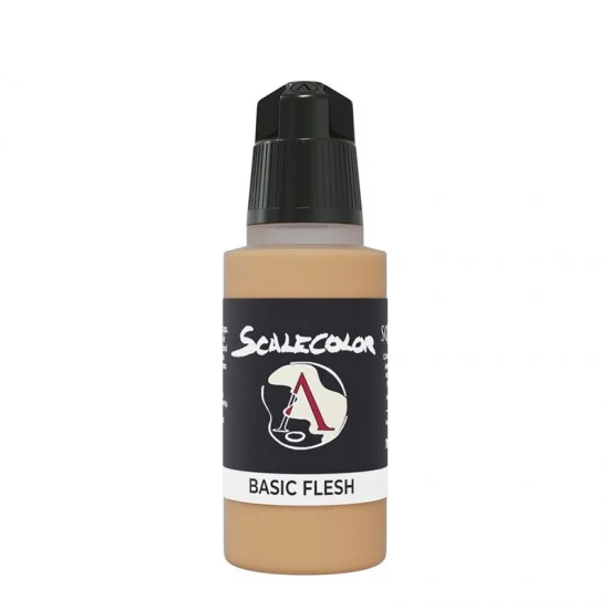 Scale75 SC20 Acrylic Paint - Scale Color #Basic Flesh (17ml, Super-Matt Finish)
