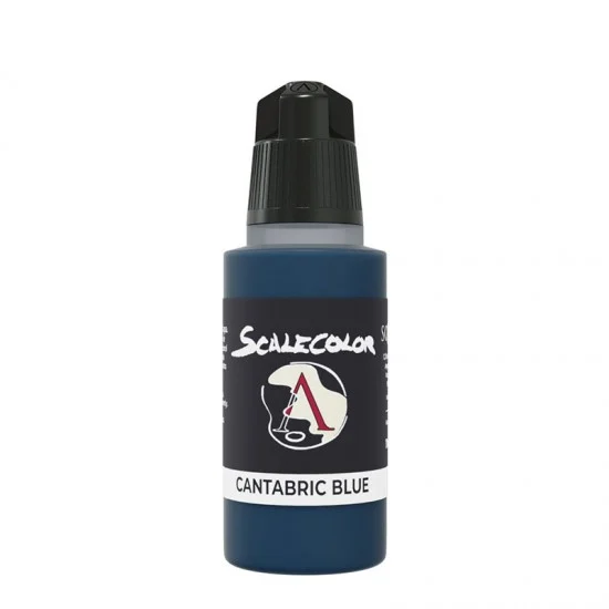 Scale75 SC53 Acrylic Paint - Scale Color #Cantabric Blue (17ml, Super-Matt Finish)