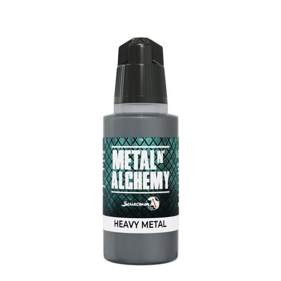 Scale75 SC65 Acrylic Paint - Metal 'N Alchemy #Heavy Metal (17ml, Ultra Fine Pigment)