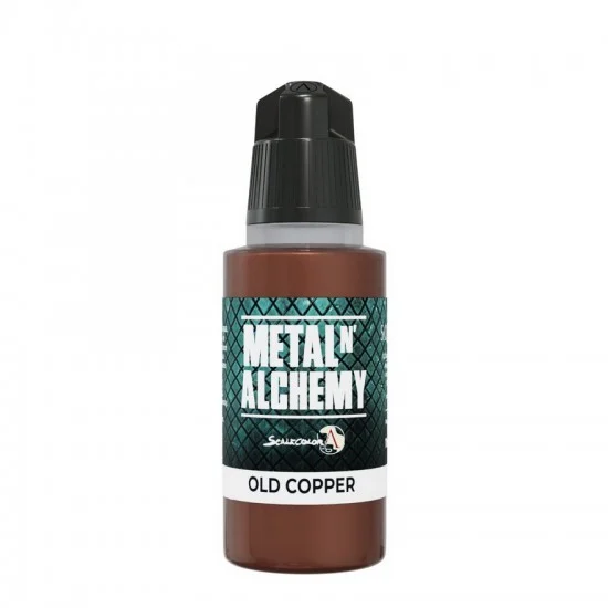 Scale75 SC88 Acrylic Paint - Metal 'n Alchemy #Old Copper (17ml, Ultra Fine Pigment)