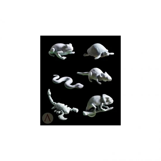 Scale75 SCC002 75mm Scale Bug set (6pcs, White metal casting) - Scenics & Diorama