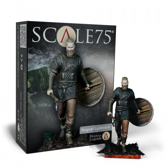 Scale75 SCH007 1/24 (75mm) Heroes & Legends Miniatures - Ragnar Lodbrok