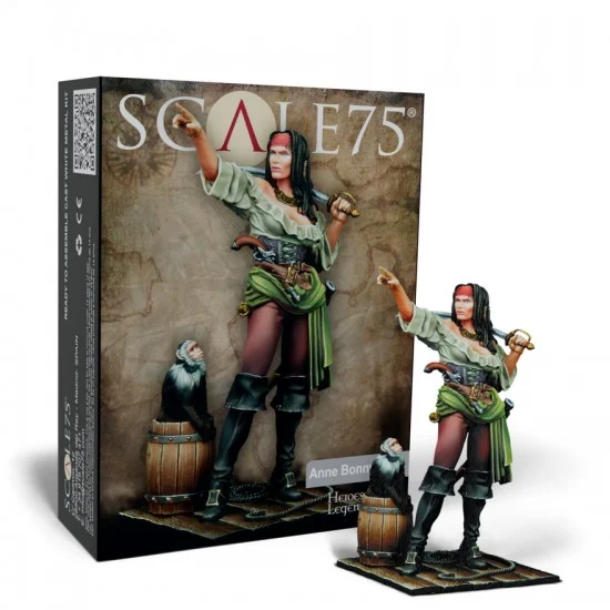 Scale75 SCH008 1/24 (75mm) Heroes & Legends Miniatures - Anne Bonny