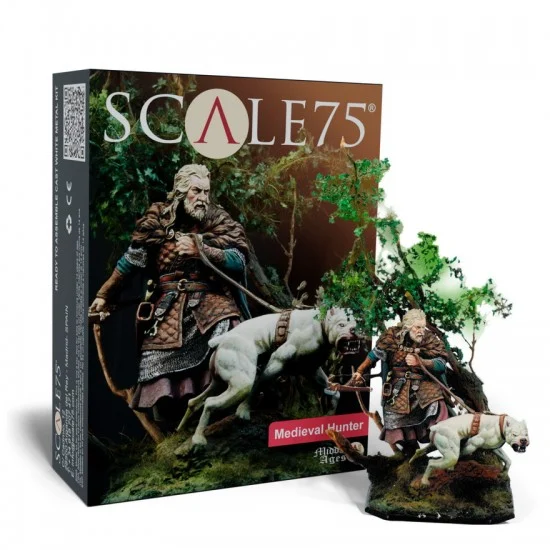 Scale75 SCM010 1/24 (75mm) Middle Age Miniatures - Medieval Hunter