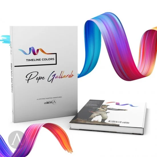 Scale75 SEB012 Timeline Colors Pepe Gallardo (English, 296 pages, 10x297mm, Hard Cover) - Modelling Publication